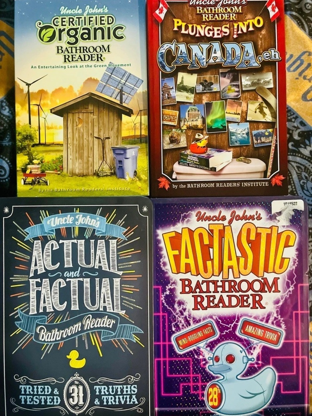 Uncle John's Bathroom Reader book bundle Bathroom Reader